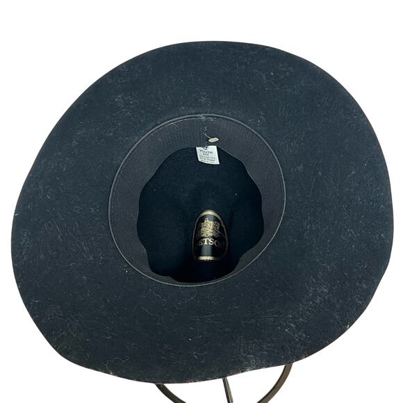 Stetson Youth Giddy Up Black Felt Cowboy Hat SWGIDY-234007 - Picture 6 of 8